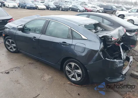 2020 Honda Civic Lx z USA, uszkodzony, nr VIN 2HGFC2F63LH545684